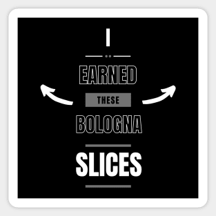 Bologna Slices Back Sticker
